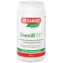 EIWEISS 100 Vanille Megamax Pulver 400 g