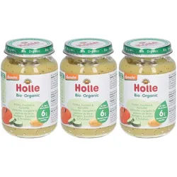 Holle Apfel und Banane mit Dinkel