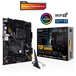 Asus Mainboard »TUF GAMING B550-PLUS WIFI II« Asus Schwarz