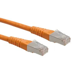 ROLINE Patchkabel Cat.6 (Class E) S/FTP (PiMF), orange, 5 m