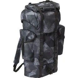 Brandit Nylon Rucksack, schwarz-grau für Männer