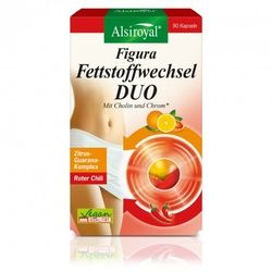 Alsiroyal Figura Fettstoffwechsel DUO Kapseln 90 Stück 45 g