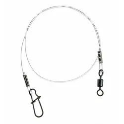 Daiwa Vorfachschnur, 30 m Länge, Daiwa Prorex FC Leader 30cm 22kg/50lb Fluorocarbon-Vorfach gebunden