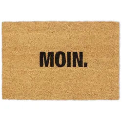 Relaxdays KOKOSFUßMATTE , Textil, Kunststoff , 60x40 cm , Teppiche und Böden, Schmutzfangmatten, Fußmatten