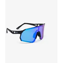 Castor Polarized Sports Sunglasses Unisex Black/Green Blue, Größe:One Size - Accessoires > Brillen - Schwarz