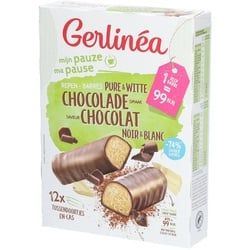 Gerlinéa Riegel mit dunkler und weiße Schokolade