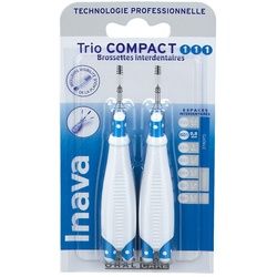 Inava Trio Compact 1 1, Brossette interdentaire 0,8 mm ISO 1