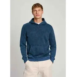 Pepe Jeans für Herren. PM582713 Silverton navy Sweatshirt (XL), Lässig, Bio-Baumwolle, Nachhaltig, Marine