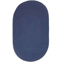 TEPPICH geflochten oval 110/170 cm