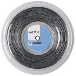 Luxilon Tennissaite Alu Power 1.15 (Haltbarkeit+Power) silber 200m Rolle