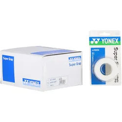 Yonex Overgrip Wet Super Grap 0.6mm (Komfort/glatt/leicht haftend) weiss 10x3er Box