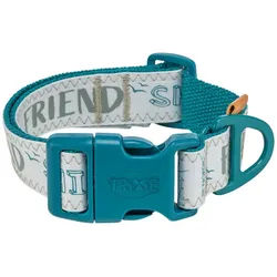 TRIXIE Hunde-Halsband BE NORDIC Halsband, extra breit petrol Größe: S-M Maße: 32-45 cm / 30 mm