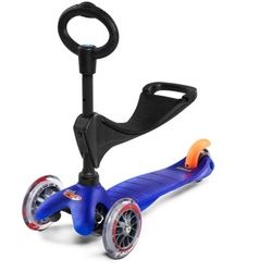 Scooter Mini MICRO 3in1 CLASSIC blau - MM0086*