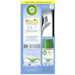 Air Wick Raumduft Air Wick Starterset Cotton und weisser Flieder blau