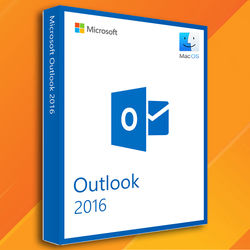 Microsoft Outlook 2016 Mac Vollversion | Sofortdownload + Produktschlüssel