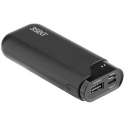 3sixT JetPak LED 4.000mAh handliche Powerbank mit USB-CTM und USB-A Anschluss - (3S-1484)