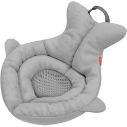 Babybadewanne SKIP HOP "Gepolsterte Waschbecken-Badewanne, Moby, grau", Baby, grau, Badewannen
