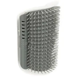 Corner Massage Brush 8 × 13 cm grey