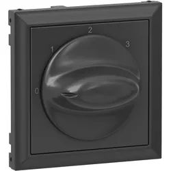 Legrand 765432 SEANO Abdeckung f.3-Stufenschalter (0,1,2,3) Anthrazit