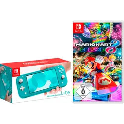 Nintendo Switch Konsolen-Set »Switch Lite + Mario Kart 8 Deluxe« Nintendo Switch türkis