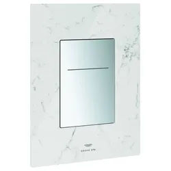 GROHE WC-Betätigung Arina 104644 eckig Silk Motion White Attica Caesarstone, 104644MV00 104644MV00