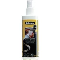 Fellowes Bildschirm-Reinigungsspray, Reinigungsspray zur Verwendung mit saugfähigen Tüchern und Mikrofasertüchern, 250 ml – Sprühflasche