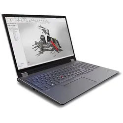 LENOVO ThinkPad P16 G2, Storm Grey, Core i7-13850HX, 64GB RAM, 512GB SSD, RTX 2000 Ada Generation, DE