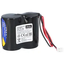 Akkuman Ersatzbatterie passend für Varta 760AB, ABUS FU2986, FU8220, Funkaußensirene, Secvest