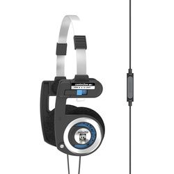 Koss Porta Pro Mic / Remote - Headset - schwarz/silber