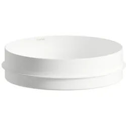 Laufen UNISONO Einbauwaschtisch H517UO30001121 375 x 375 x 114 mm, rund, ohne Hahnloch, ohne Überlauf, weiß