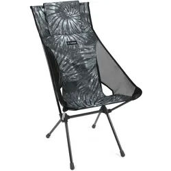 Helinox Campingstuhl Sunset Chair (hohe Rückenlehne, neue verstellbare Kopfstütze) Black Tie Dye schwarz