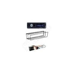 Radioeinbauset 1-DIN Peugeot 307/1007 Citroen C2 C3 + Caliber RMD021 USB / Micro-SD/FM Tuner/AUX-IN