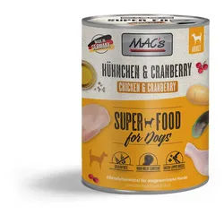 Macs Hund Hühnchen und Cranberry Sparpaket 12 x 800g