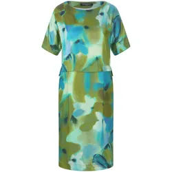 La robe avec imprimé aux tons aqua Fadenmeister Berlin vert