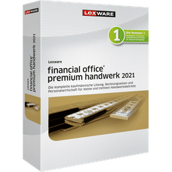 Lexware Financial Office Premium Handwerk 2021, 365 Tage Laufzeit, Download