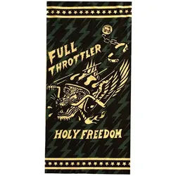 Holyfreedom Flying Wolf Drykeeper Multifunktionstuch, schwarz-gelb für Männer