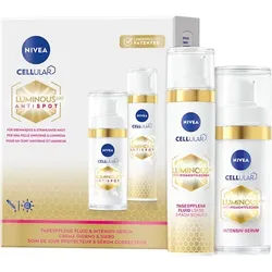 NIVEA Collection Luminous630 Geschenkset Tagespflege Fluid LSF50 40 ml + Intensiv-Serum 30 ml