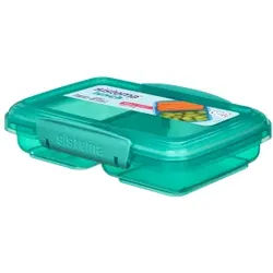 Sistema Lunchbox Small Split, gefriergeeignet, Zweigeteilte Frischhaltedose für den Alltag, 1 Lunchbox, Fassungsvermögen: 350 ml