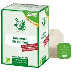 Salus Kräutertee für die Haut Nr.14a 15 St Filterbeutel