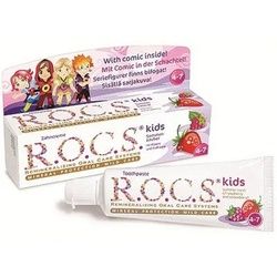 R.O.C.S. Zahncreme Kids Himbeere und Erdbeere