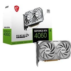 GeForce RTX 4060 VENTUS 2X OC WHITE - 8GB GDDR6 RAM - Grafikkarte