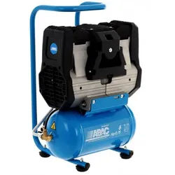 ABAC START SILENT OS7P - Schallgedämpfter, ölfreier, einphasiger elektrischer Luftkompressor - Motor 0,75 PS - 6 Liter