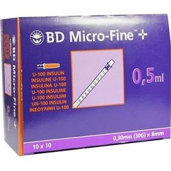 BD Micro Fine+ U100 Ins.Spr.8mm