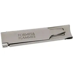 Formen & Flammen Inox-Nagelknipser Flach Ref. 25