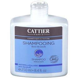 Cattier Bio Anti-Schuppen Weidenholz-Shampoo gegen Schuppenbildung