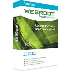 Webroot SecureAnywhere AntiVirus (1 Jahr / 1 Gerät) (Neueste Version + kostenlose Updates)