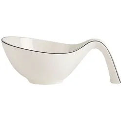 Villeroy & Boch Schale Design Naif Gifts Schale mit Griff 24 x 16 cm, Porzellan, (1x Schale, 1-tlg) bunt