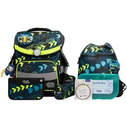 School-Mood Timeless Pro 7-teiliges Schulranzen-Set - Elias (Racing) Koffer24