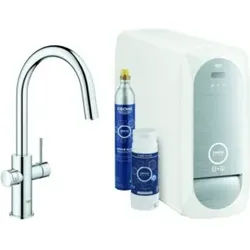 Grohe Spültisch-Einhebelmischer Blue Home c, C-Auslauf-Starter K, ausz. M-Ausl
