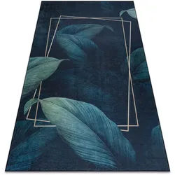 rugsX Teppich Andre 160/220 cm , Blau , Textil , Rechteckig , 160x220 cm , Teppiche & Böden, Teppiche